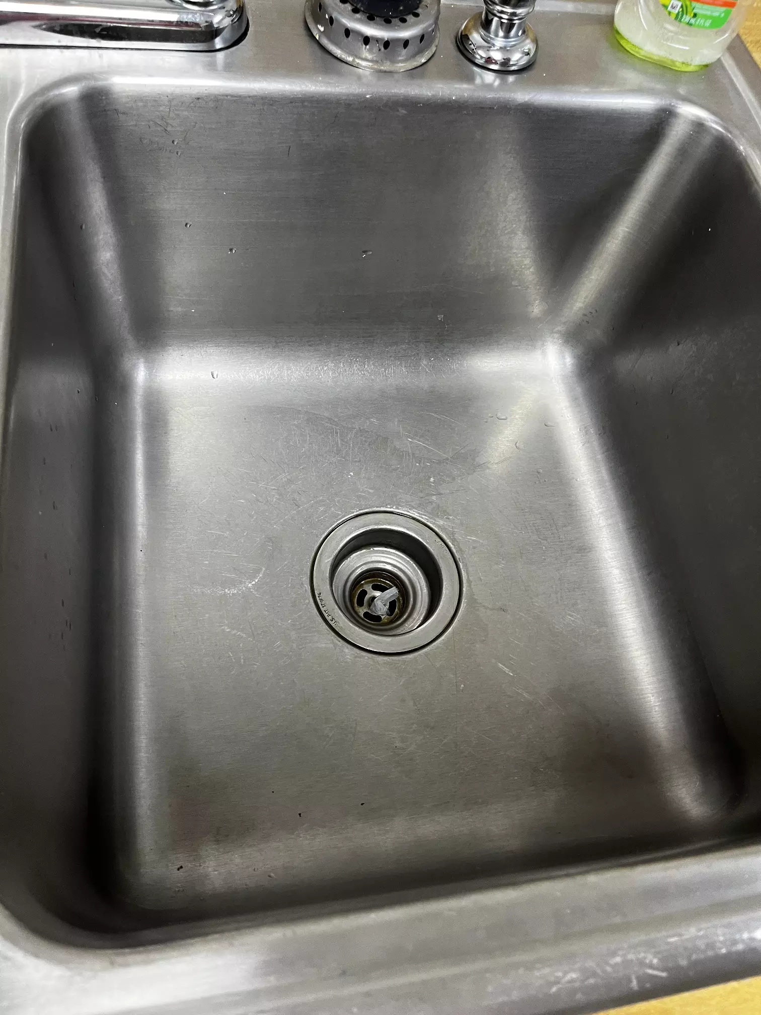 sparkling clean sink after Too Good Maids cleaning